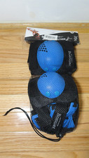 BOSONER Kids/Youth Blue Knee Elbow Wrist Pads Guards Protective Gear Set - Med