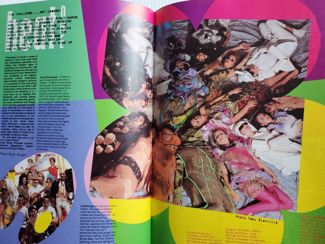 洋書 i-D magazine No.15 March/April 1984 I-D Magazine #15 March/april 1984 With Madonna's First Cover