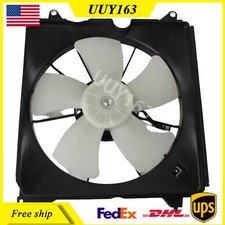 620297 Radiator Condenser Cooling Fan For Honda Accord 2013-2017190155A2A01 2.4L