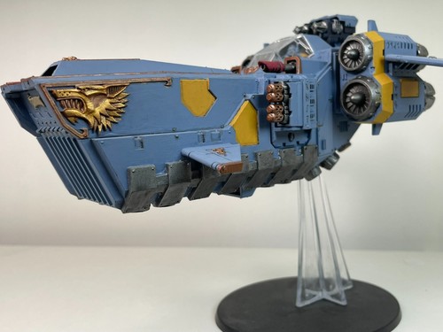 Stormwolf assault craft Space Wolves Space Marines Warhammer 40k 1596 painted - Picture 9 of 15
