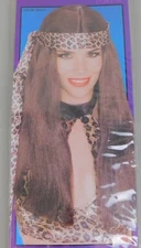 Forum Novelties 60404 Cave Woman Long Straight Brown Cosplay Halloween Wig #6544