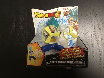 Bandai Dragon Ball Super Super Saiyan Blue Vegeta Blast & Spin! Spielzeug 