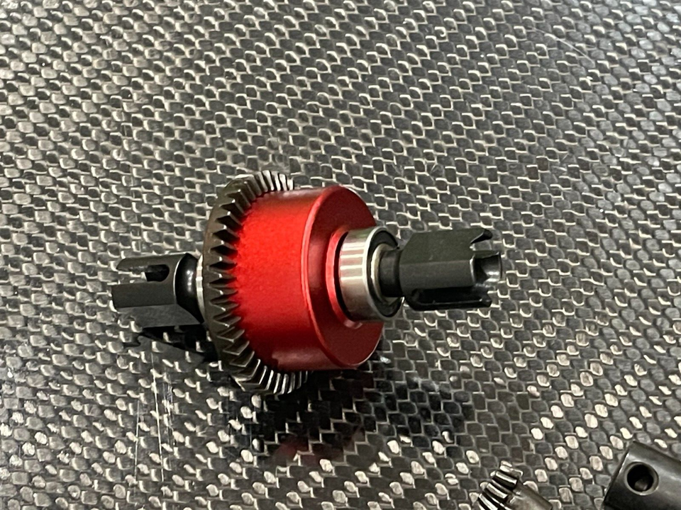 Front / Rear Differential Diff for Arrma Fireteam MOJAVE 6s BLX Red | eBay