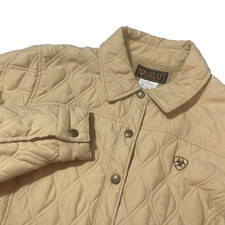 Ariat Quilted Jacket Medium 100 Polyester Pockets
