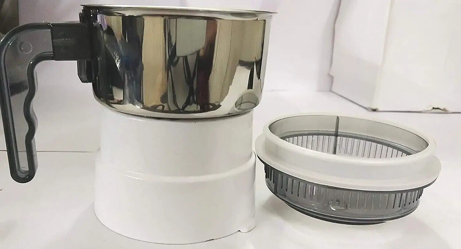 NEW BRAND Sujata Mixer Grinder Chutney Steel Jar, 400 ml, (White) eBay