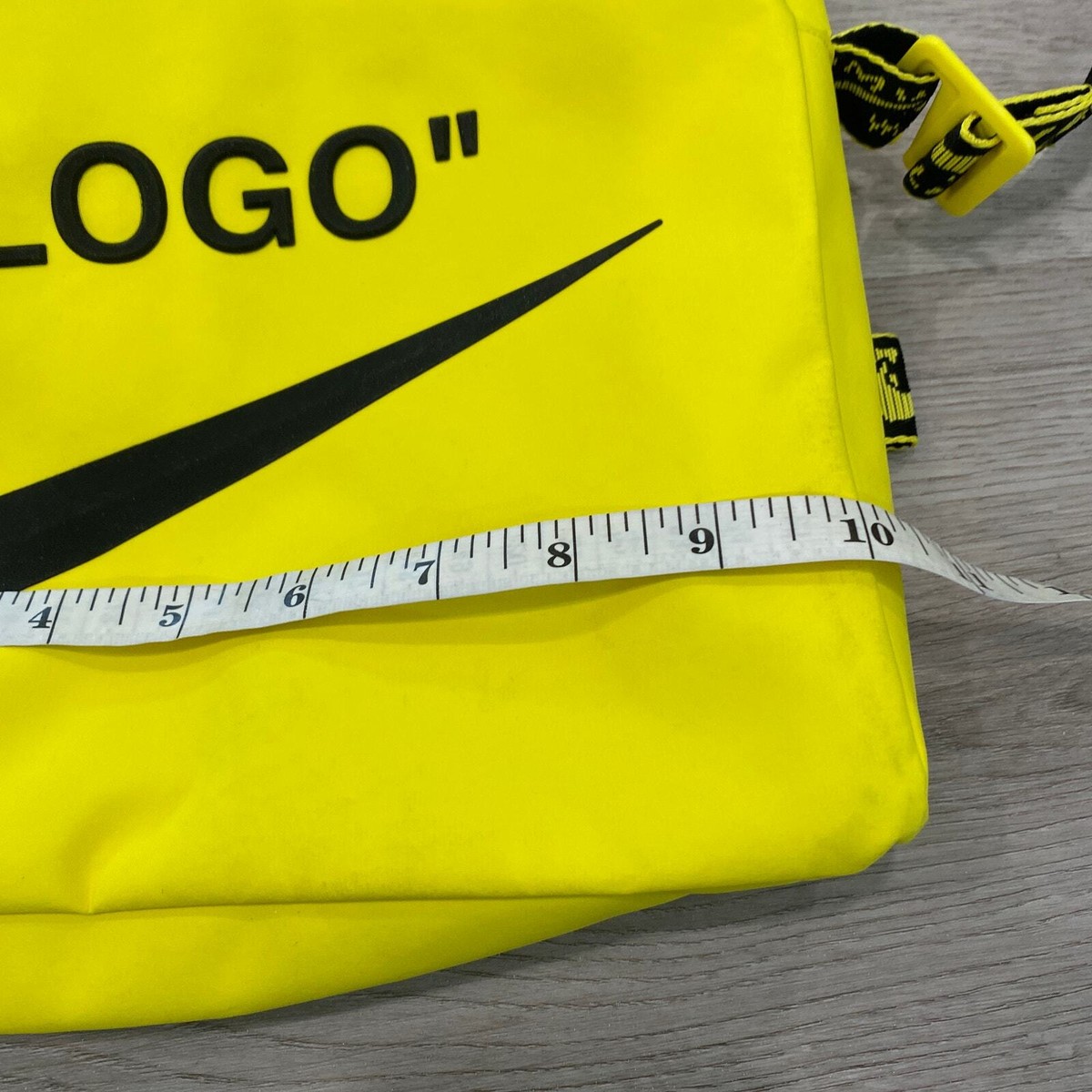 NIKE × off-white バッグ　イエロー OFF-WHITE x Nike Duffle/Waist Bag Combo Opti Yellow Men's