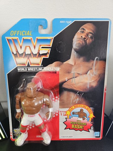 WWF Hasbro MOC autographed Virgil...