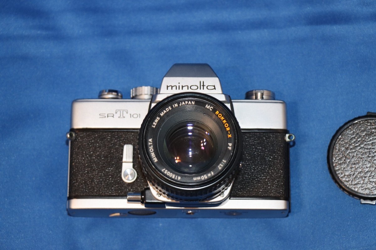 MINOLTA SRT-101 + MC ROKKOR-PF 58mm F1.7 +Zoom lens is