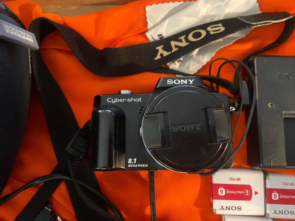 Sony Cyber-shot DSC-H10 8.1MP Digital Camera - Black for sale