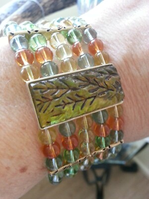  Napier, Monet Liz Claiborne vergoldete Armbänder 2 Kette/Perle & 1 Manschette Stil