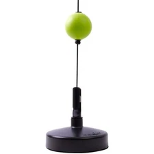 Quick Puncher Boxing Equipment Black Punching Bag with Stand - Height-Adjusta...