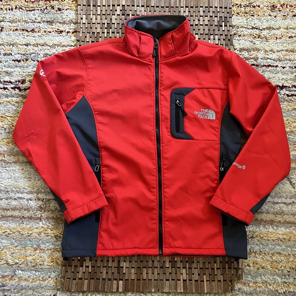 The North Face Summit Series Windstopper Soft Shell Jacket Red Men’s Medium M - Image 2 of 4