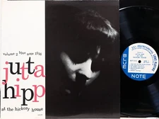 JUTTA HIPP "AT THE HICKORY HOUSE VOL.2" BLUE NOTE BLP1516 UA LP MONO VG+(+)/VG++