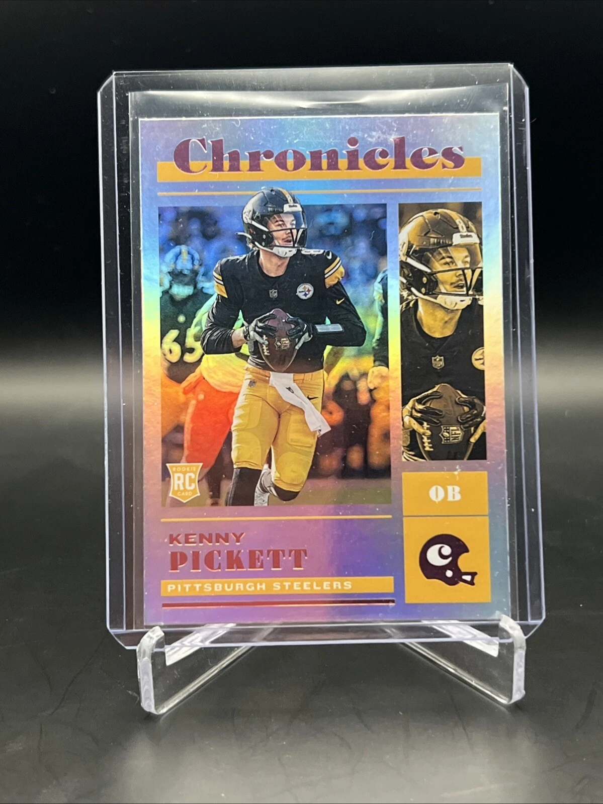 Kenny Pickett Panini Chronicles #33 Holo Pink