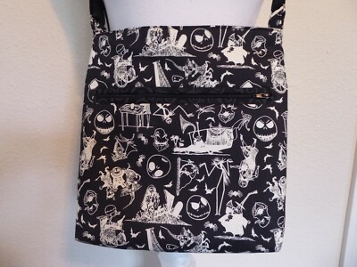 NIGHTMARE BEFORE CHRISTMAS crossbody/bag purse and many other fabrics Handmade