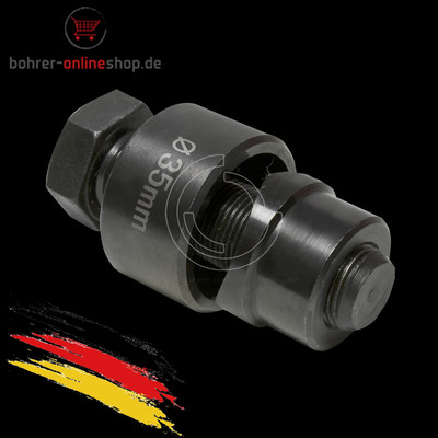 Sheet metal hole notcher for stainless steel metal Ø 35mm (4051435030243)