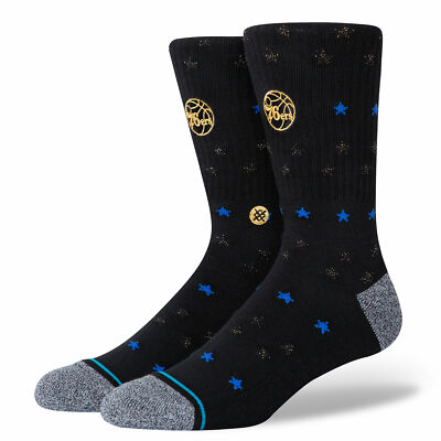 Men's Stance Philly 76ers Trophy Infiknit Socks Red Blue L (9-13) A556B20PHL