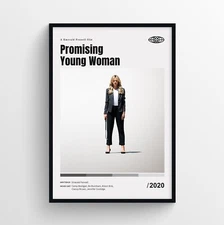Promising Young Woman Movie Poster Print, Wall Art - Unframed