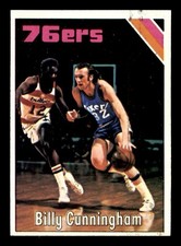 1975 Topps Basketball #20 Billy Cunningham EX *d4