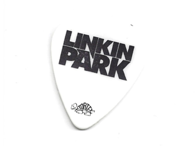 LINKIN PARK Bid Bad Brad Delson Guitar Pick Tour Band