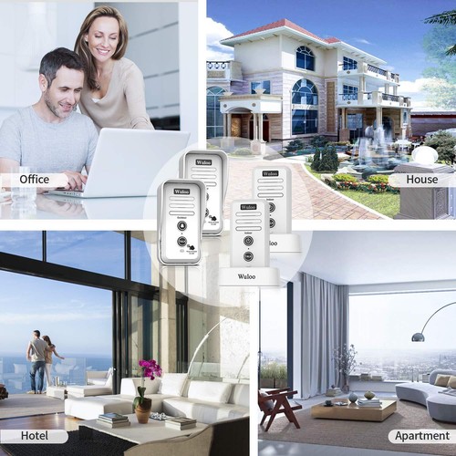 Wuloo 2640feet Doorbells Wireless Intercoms Adjust Volume Door Chimes for Home - Picture 27 of 72