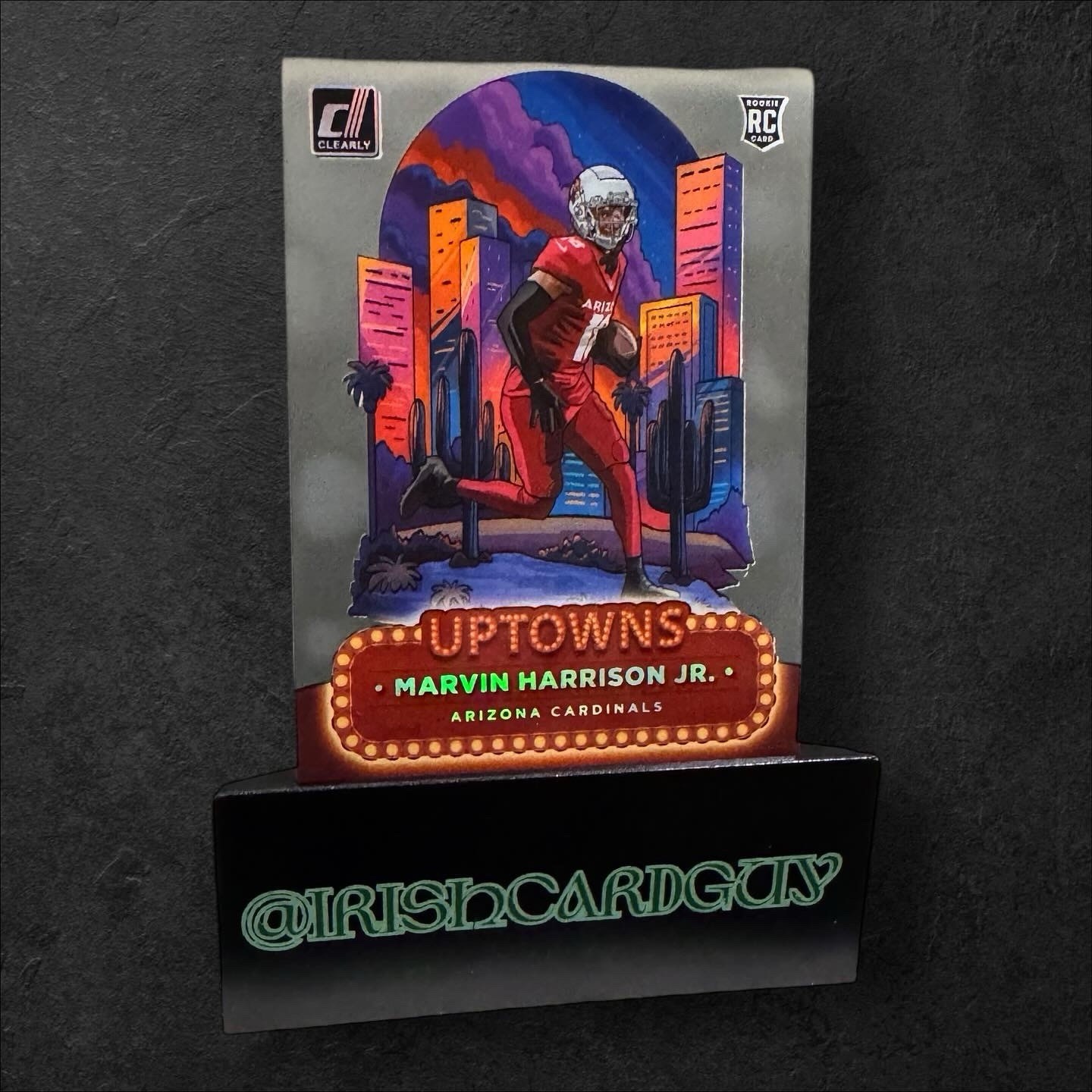 2024 Clearly Donruss Uptown Marvin Harrison RC RARE CLEAR VERSION