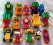 Lego Duplo large bundle of vehicles and some people