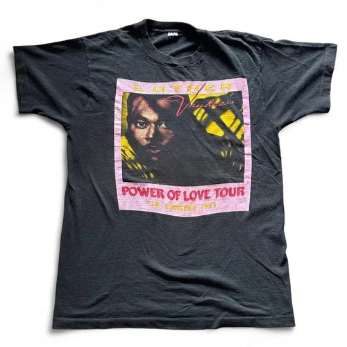 Luther Vandross Power Of Love Concert Tour Te 1990s vintage concert t-shirt, vintage, size XL, single stitch, B+ condition