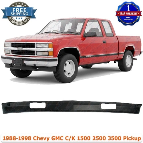 Front Bumper Valance For 1992-1999 GMC C1500 Suburban 1988-2000 GMC C2500