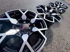 17" GMC CANYON AT4X COLORADO ZR2 6X5.5 OEM FACTORY STOCK WHEELS RIMS BLACK