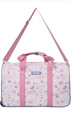Hello Kitty and Friends Wheeled Carry-On Duffel Travel Bag Pink Purple Cartoon