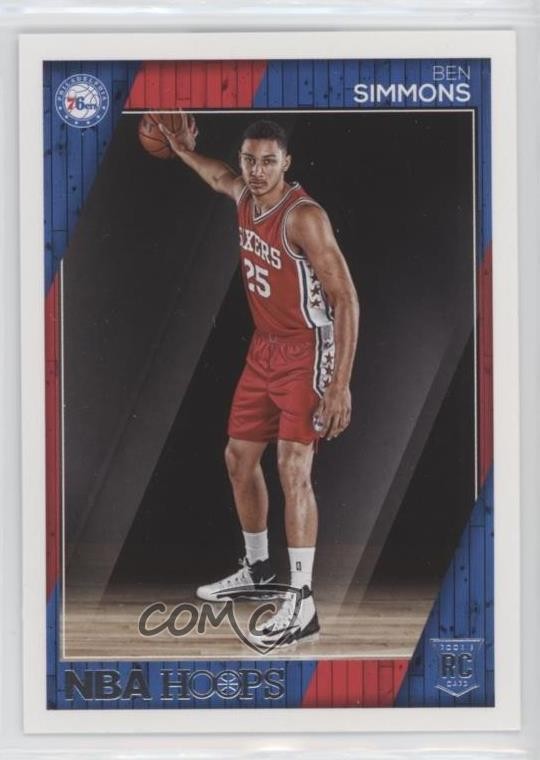 2016-17 Panini NBA Hoops Rookies Ben Simmons #261 Rookie RC 12g7