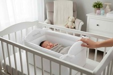 Riduttore Pali bianco. Permettere di trasformare il lettino in culla! SOTTOCOSTO