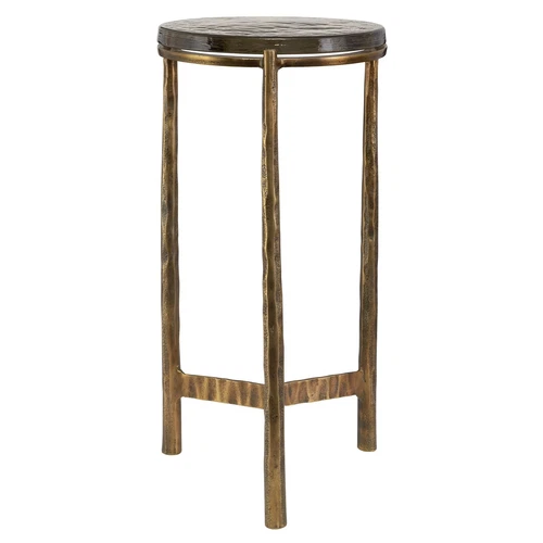 Uttermost Eternity Brass Accent Table - Picture 2 of 3