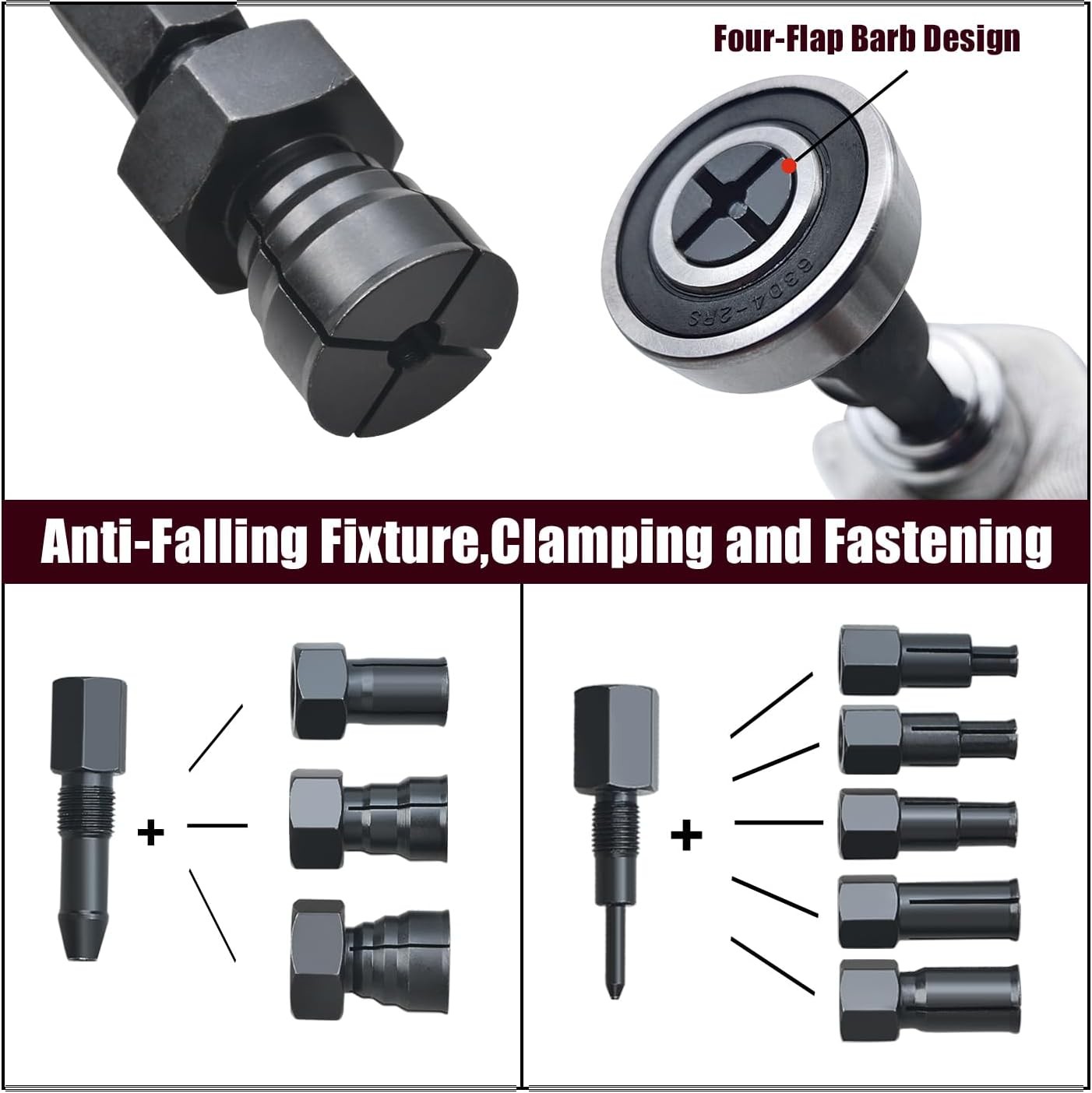 LainKeen 12pcs Motorcycle Blind Inner Bearing Puller Tool Kit, Motorcycle... 