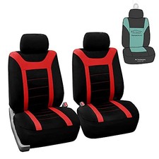 Car Seat Covers Sports Seat Covers Front Seats Only, Airbag Compatible Red