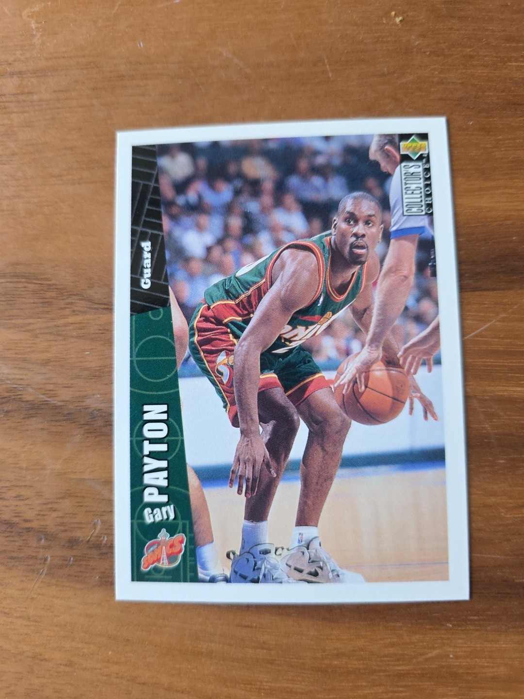 1996-97 Collector's Choice Basketball Card Gary Payton #335 Super Sonics NBA