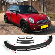 Glossy Front Bumper Lip Body Splitter Kit Spoiler Chin For Mini Cooper S R50 R53