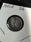 1945-D 10C Mercury Dime Uncirculated