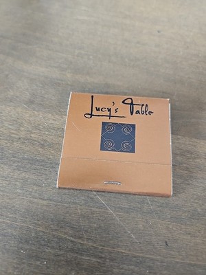  Matchbook Scratchpad  Lucy's Table Portland Oregon. FULL. C4.
