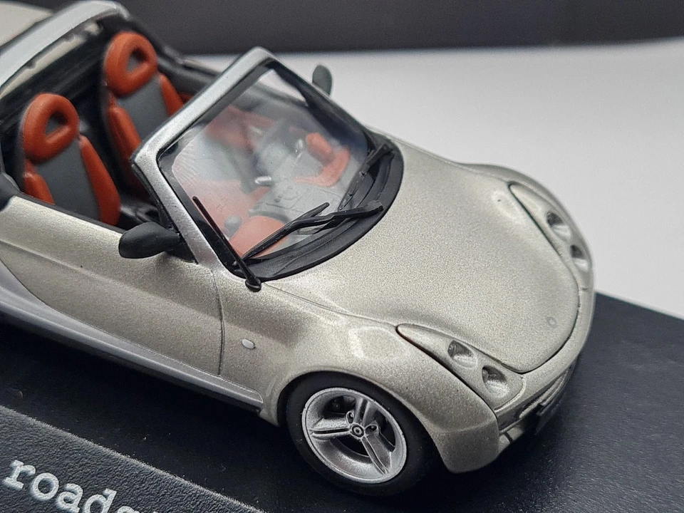 Minichamps 1:43 Smart Roadster beige metallic /silber mit OVP - Bild 3 von 4