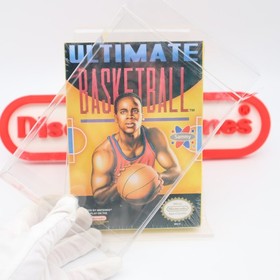 NES Nintendo ULTIMATE BASKETBALL - NEW & Factory Sealed with Authentic H-Seam!