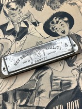 M. HOHNER NEW BEST QUALITY HARMONICA, KEY OF A  THE STORY OF HOHNER HARMONICAS
