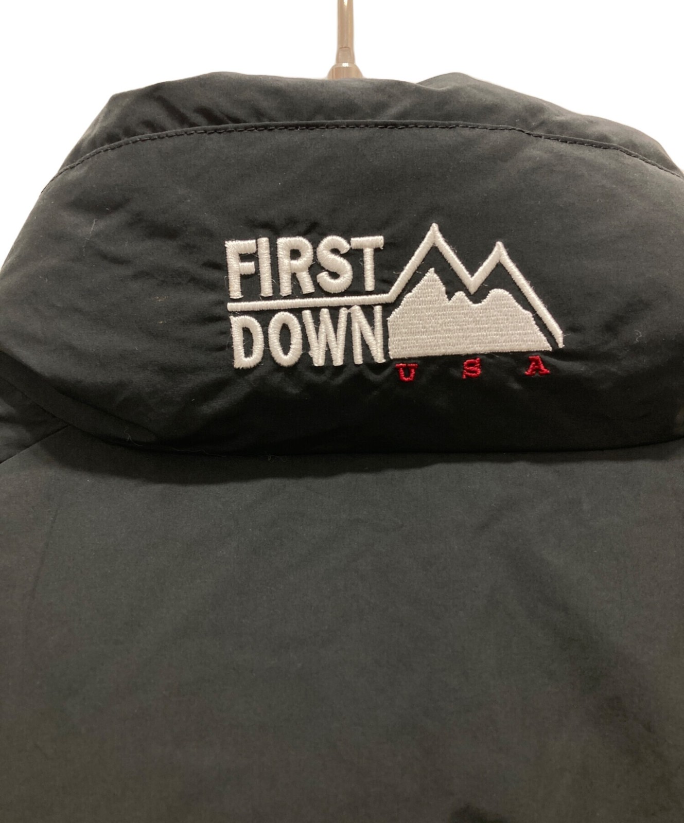 FIRST DOWN Mycroft Short Bubble Down Jacket/ Blac… - image 5