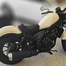 Asiento individual más grueso y suave para Honda Rebel 300 500 CMX300 CMX500 ABS SE 2017-2026