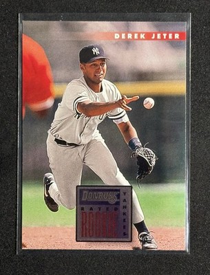 DEREK JETER 1996 Donruss Rated Rookie Card #491 New York Yankees