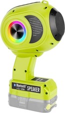 Jobsite Bluetooth Speaker for Ryobi ONE 18v Battery Portable Bluetooth Speaker