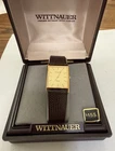 NIB Vintage  WITTNAUER Tank Style Men's Watch