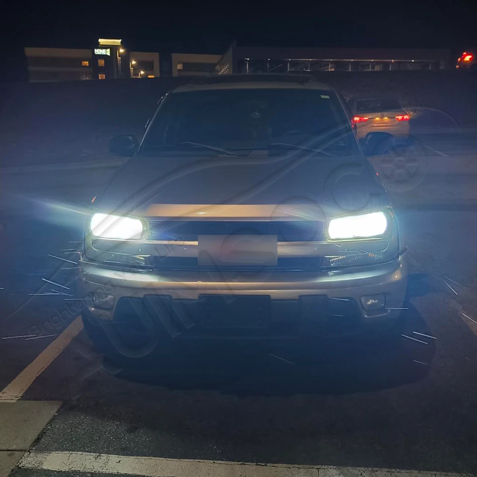 LED Headlight Bulbs 6pcs Hi/Lo Beam + Fog Light For 2009 2010 Dodge Ram 3500 — 第 2/4 张图片