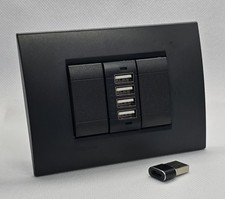 Presa usb 4 porte i-socket da incasso bticino living